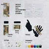 Imagine 3/4 - Set rășină acrilică Jesmonite Starter Kit - cercei, Micro-3