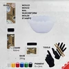 Imagine 3/3 - Set rășină acrilică Jesmonite Starter Kit - bol decorativ, Micro-4