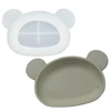 Imagine 1/2 - Matriță din silicon Jesmonite pentru rășină acrilică și sintetică - bol în formă de cap de ursuleț, 13x8,3 cm