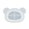 Matriță din silicon Jesmonite pentru rășină acrilică și sintetică - bol în formă de cap de ursuleț, 13x8,3 cm