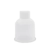 Matriță  Jesmonite din silicon pentru răsină acrilică și sintetică - vază rotundă, sticlă, 7,8x10,1 cm