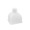 Matriță   Jesmonite din silicon pentru  răsină acrilică și sintetică - vaza patrata, sticla, 7,7x7,9 cm