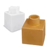 Matriță   Jesmonite din silicon pentru  răsină acrilică și sintetică - vaza patrata, sticla, 6,8x8 cm