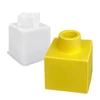 Matriță   Jesmonite din silicon pentru  răsină acrilică și sintetică - vaza patrata, sticla, 6,8x8 cm