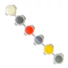 Imagine 7/7 - Set de pigmenti din rasina acrilica Jesmonite, 6x2 g - Classic