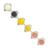 Set de pigmenti din rasina acrilica Jesmonite, 6x2 g - Natural