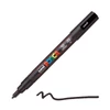 UNI POSCA PC-3M marker, 0,9-1,3 mm - 24, negru
