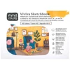 Viviva Sketchbook Cotton Caiet de schițe , 300 g, aspră, 40 pagini - A5 peisaj