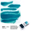 Culori acuarelă White Nights în recipient de 2,5 ml, granulate - 559, aquamarine mist