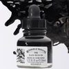 Imagine 1/2 - Cerneală Winsor&Newton, 30 ml - black indian ink