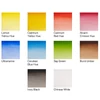 Set Culori acuarelă  Winsor&Newton Cotman, 10x8 ml + pensulă - Paletă