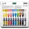 Set Culori acuarelă  Winsor&Newton Cotman, 10x8 ml + pensulă - Paletă
