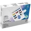 Set de culori acuarelă Winsor&Newton Cotman, recipient 14x1/2 + pensulă - Field