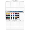 Set de Culori acuarelă  Winsor&Newton Cotman, 24x recipient 1/2 + pensulă - Travel