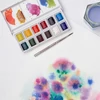 Set de Culori acuarelă Winsor&Newton Cotman Pocket Set  , 12xrecipiente de 1/2 t + pensulă - Sketchers'