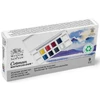 Set culori acuarelă Winsor&Newton Cotman Pocket Set,  8x1/2 + pensulă - Skyscape