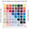 Set culori acuarelă Winsor&Newton Cotman Pocket Set,  8x1/2 + pensulă - Skyscape