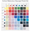 Set culori acuarelă Winsor&Newton Cotman Pocket Set,  8x1/2 + pensulă - Skyscape