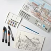 Set de desen și pictură W&N Mixed Media – Urban Sketching, 16 buc