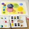 Set de acuarele Winsor&Newton Professional, pe suport de mătase - 14x1/2 + pensulă, Field set