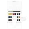 Set de acuarele Winsor&Newton Professional, pe suport de mătase - 14x1/2 + pensulă, Field set