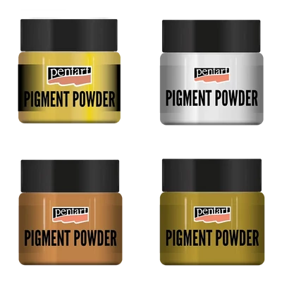 Pulbere pigment metalic Pentart, 5 g - în diferite culori