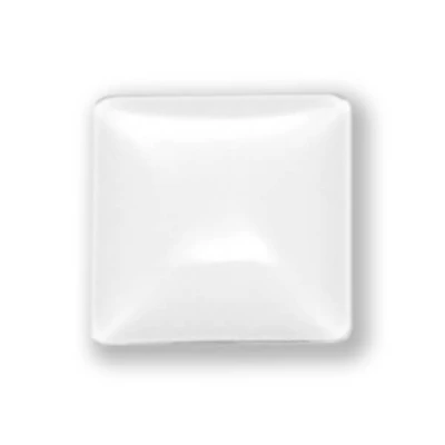 Lentilă din sticlă,  pătrată, 25x25 mm