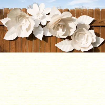 Original, hârtie structurată, elegantă 50x70 cm - 03 carnation white, alb
