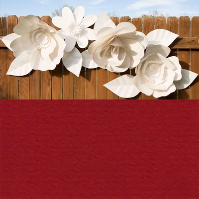 Original, hârtie structurată, elegantă 50x70 cm - 43 christmas red, roșu de crăciun