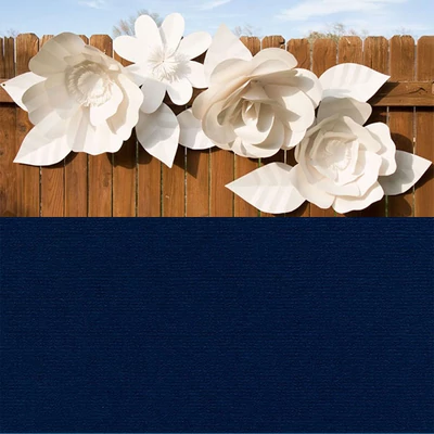 Original, hârtie structurată, elegantă 50x70 cm - 69 navy blue, albastru marin