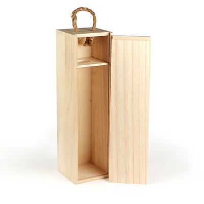 Cutie din lemn pentru vin - 35x10x10 cm