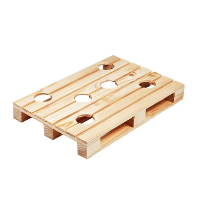 Mini palet din lemn, 20x30 cm - suport pentru ou