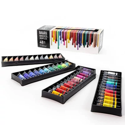 Liquitex Basics set vopsea acrilică  - 48x22 ml