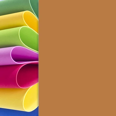 Cauciuc decor  - caramel