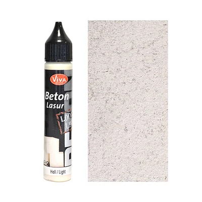 Glazură de beton, 28 ml - culoare deschisă