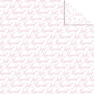 Carton foto, 49,5x68 cm - Wedding rose  - inscriptii, inimioare