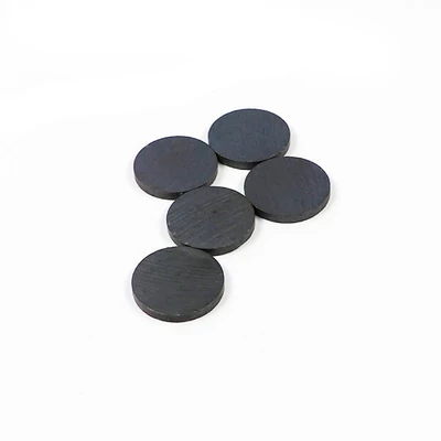 Magnet rotund - 25 mm, 5 buc