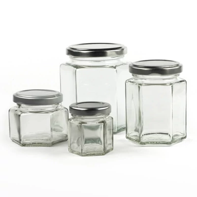 Sticlă hexagon - 47 ml *