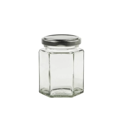 Sticlă hexagonl - 196 ml *