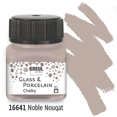 Vopsea sticlă și porțelan, Kreul, Chalky - 41 nugat