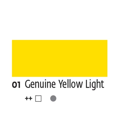 Kreul Solo Goya Triton vopsea acrilică, 750 ml - 01, genuine yellow light
