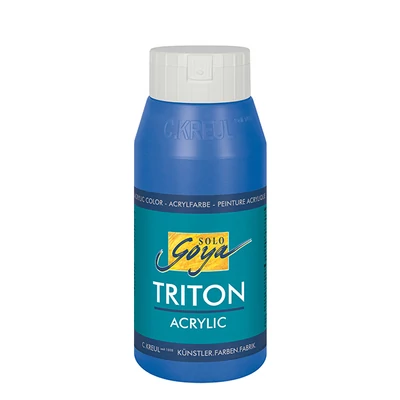 Kreul Solo Goya Triton vopsea acrilică, 750 ml - 07, cobalt blue