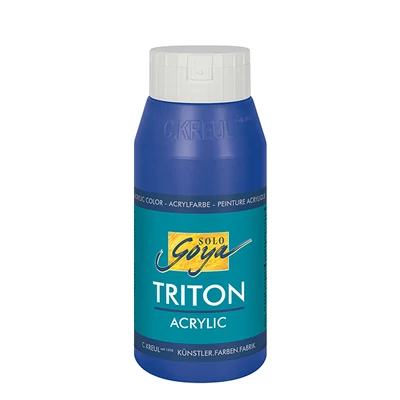 Kreul Solo Goya Triton vopsea acrilică, 750 ml - 19, ultramarine blue