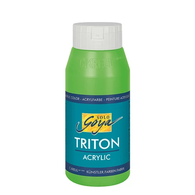 Kreul Solo Goya Triton vopsea acrilică, 750 ml - 22, yellowish green