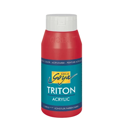 Kreul Solo Goya Triton vopsea acrilică, 750 ml - 24, carmine