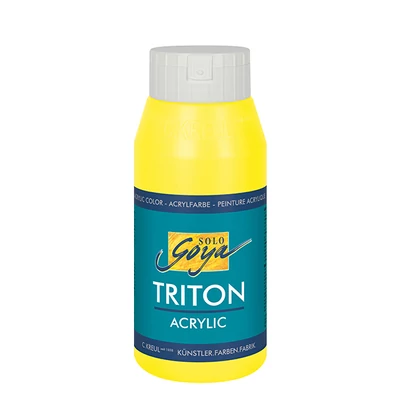 Kreul Solo Goya Triton vopsea acrilică, 750 ml - 26, citron