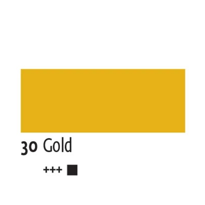 Kreul Solo Goya Triton vopsea acrilică, 750 ml - 30, gold