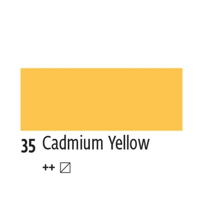 Kreul Solo Goya Triton vopsea acrilică, 750 ml - 35, cadmium yellow