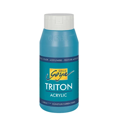 Kreul Solo Goya Triton vopsea acrilică, 750 ml - 46, turquoise blue