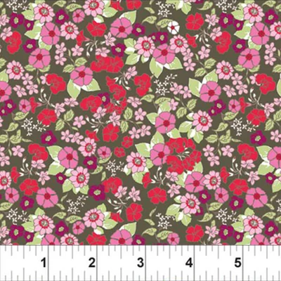 Material patchwork  - In The Beginning - Garden Delights 1631GSE-1